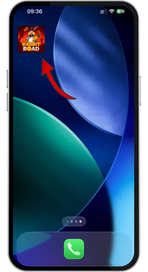 Launching Rabbit Road app on iOS or Android